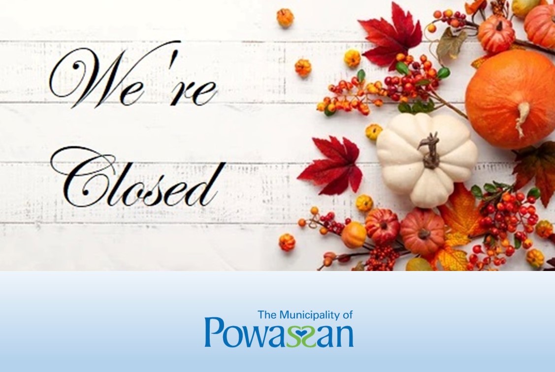 Closed for Thanksgiving Monday, October 9
